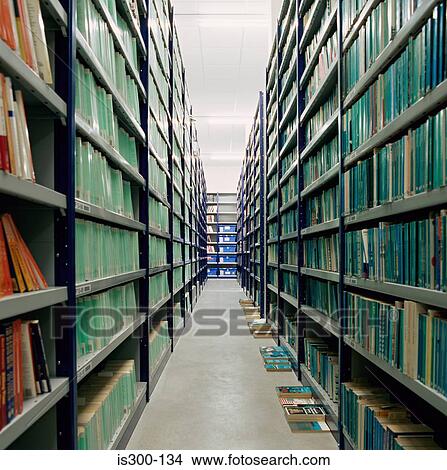 Books in an archive View Large Photo Image Picture - Books in an archive. Fotosearch