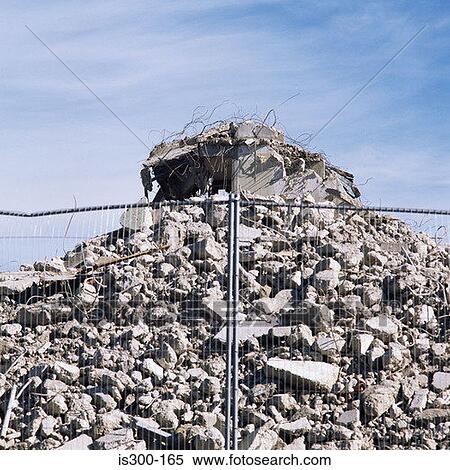 Demolished building View Large Photo Image Stock Photography - Demolished building. Fotosearch