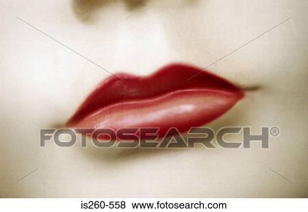 Dummy's red lips View Large Photo Image Stock Photo - Dummy's red lips. Fotosearch