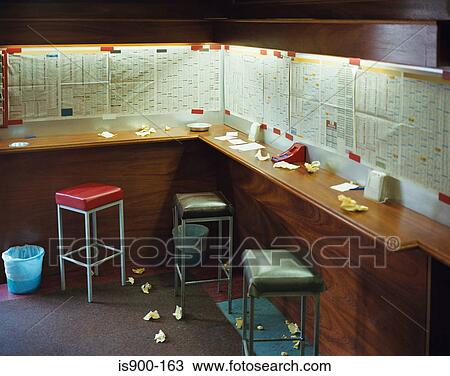 Empty betting shop View Large Photo Image Stock Image - Empty betting shop. Fotosearch