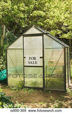 Stock Photo - Greenhouse for sale. Fotosearch
