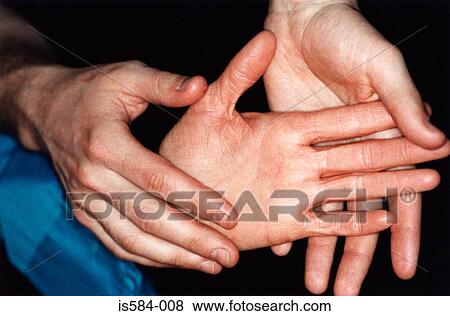 Hands touching View Large Photo Image Stock Photo - Hands touching. Fotosearch