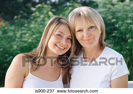 Mother and daughter View Large Photo Image Stock Photo - Mother and daughter. Fotosearch