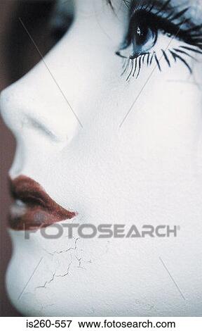 Stock Photo - Profile of a dummy. Fotosearch