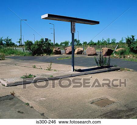 Abandoned petrol station View Large Photo Image Stock Photograph - Abandoned petrol station. Fotosearch