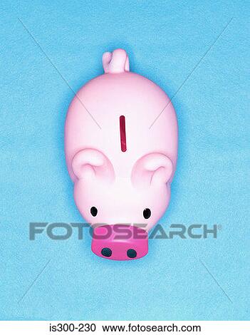 Pink piggy bank View Large Photo Image Stock Image - Pink piggy bank. Fotosearch