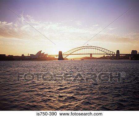Sunset over sydney harbour View Large Photo Image Stock Image - Sunset over sydney harbour. Fotosearch