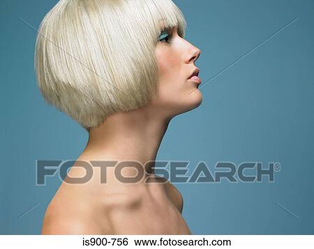 Blond woman View Large Photo Image Stock Photograph - Blond woman . Fotosearch