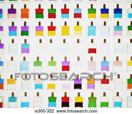 Bottles of coloured liquid View Large Photo Image Stock Image - Bottles of coloured liquid. Fotosearch
