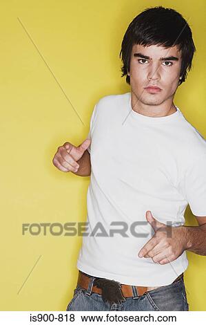 Stock Photo - Funky young man. Fotosearch