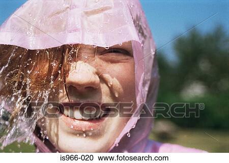 Girl wearing hood View Large Photo Image Stock Image - Girl wearing hood. Fotosearch