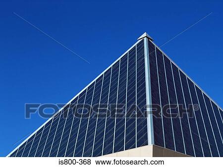 Stock Photo - Corner of a modern building. Fotosearch