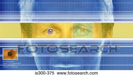 Stock Photography - Iris recognition system. Fotosearch