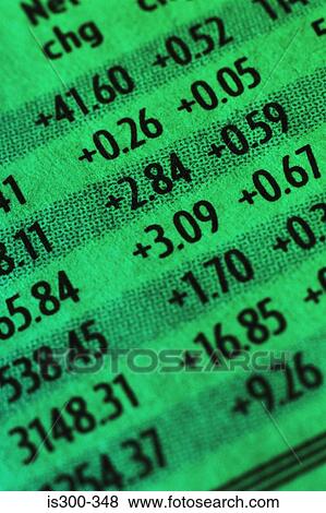 Stock Photo - Stock market figures. Fotosearch