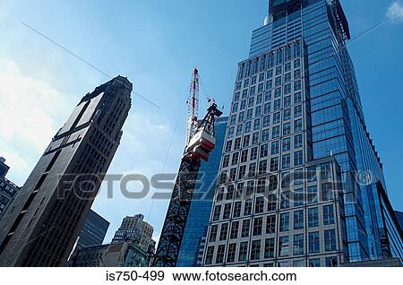 New york skyscrapers View Large Photo Image Stock Photo - New york skyscrapers. Fotosearch