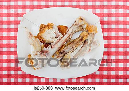 Stock Image - Deep fried chicken leftovers. Fotosearch
