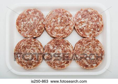 Raw sausage meat View Large Photo Image Stock Image - Raw sausage meat. Fotosearch
