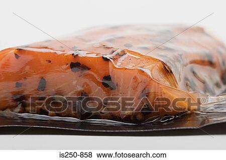 Stock Photo - Smoked salmon. Fotosearch