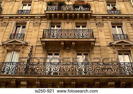 Paris apartments View Large Photo Image Stock Image - Paris apartments. Fotosearch