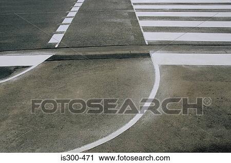 Stock Image - Pedestrian crossing. Fotosearch