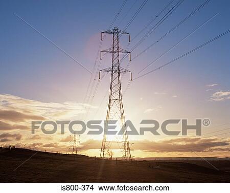 Pylon edinburgh scotland View Large Photo Image Picture - Pylon edinburgh scotland. Fotosearch