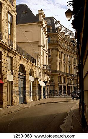 Stock Photo - Rue d'aboukir paris. Fotosearch