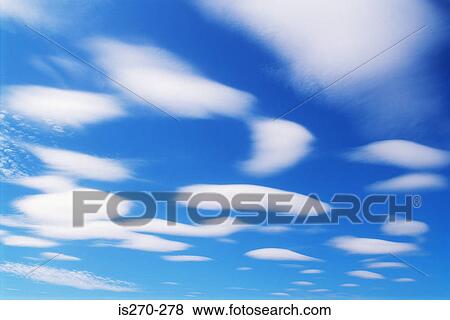 Stock Photo - Fluffy clouds. Fotosearch