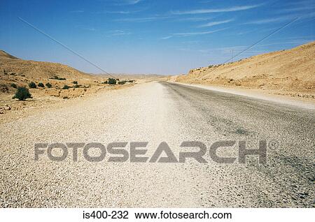 Highway through desert View Large Photo Image Stock Image - Highway through desert. Fotosearch