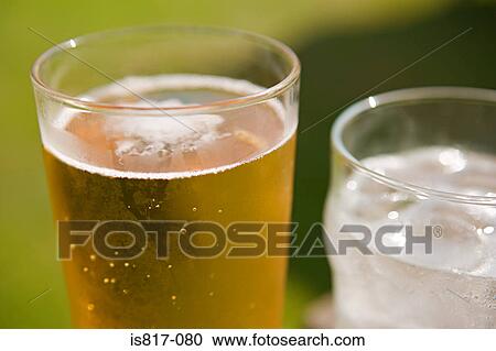Stock Image - Lager and lemonade. Fotosearch