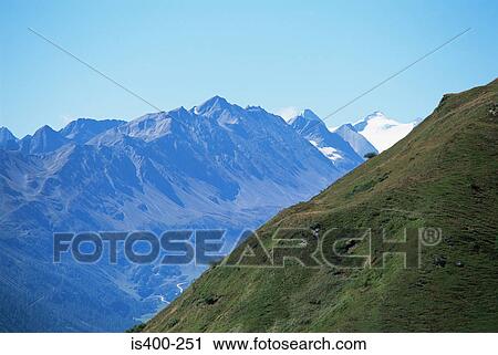 Stock Image - Swiss alps. Fotosearch