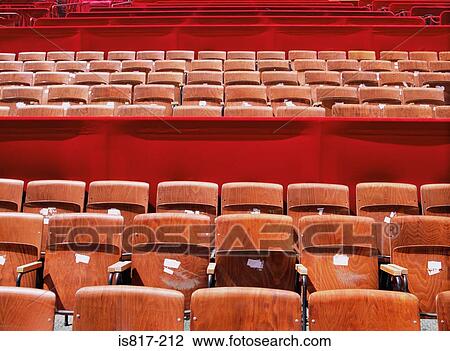 Empty stadium seats View Large Photo Image Stock Image - Empty stadium seats. Fotosearch