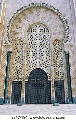 Picture - Hassan II mosque casablanca. Fotosearch