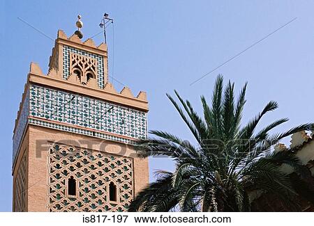 Koutoubia mosque marrakesh View Large Photo Image Stock Photo - Koutoubia mosque marrakesh. Fotosearch