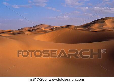 Stock Image - Sahara desert. Fotosearch