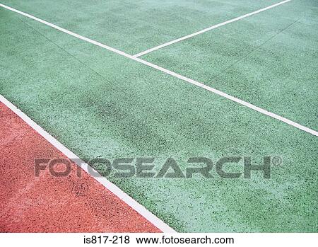 Tennis court View Large Photo Image Stock Photo - Tennis court. Fotosearch