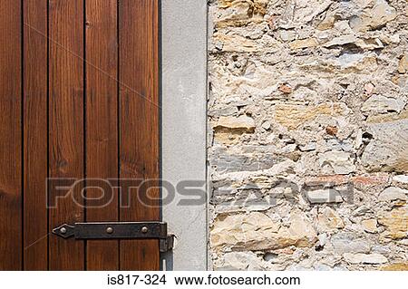 Door and wall View Large Photo Image Picture - Door and wall. Fotosearch