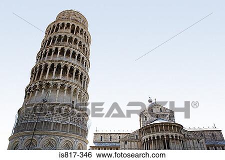 Leaning tower and cathedral of pisa View Large Photo Image Stock Photograph - Leaning tower and cathedral of pisa. Fotosearch