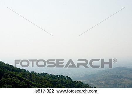 Stock Image - Tuscan landscape. Fotosearch