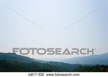 Stock Image - Tuscan landscape. Fotosearch