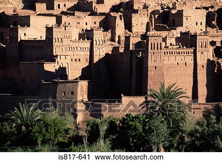 Stock Image - Ait benhaddou morocco. Fotosearch