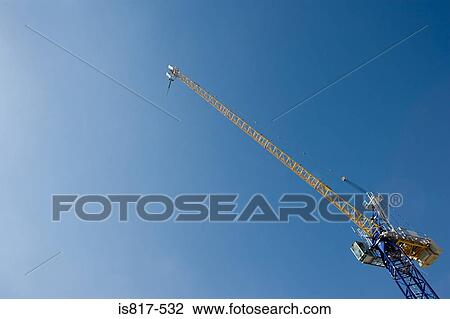 Stock Image - Construction crane. Fotosearch