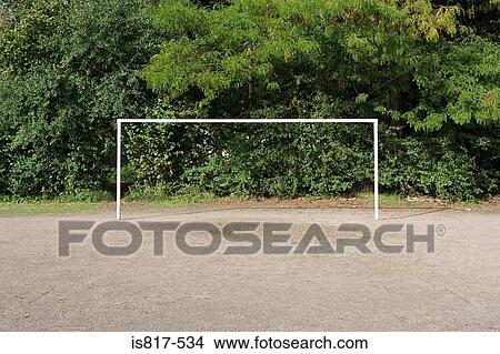 Football goal View Large Photo Image Picture - Football goal. Fotosearch
