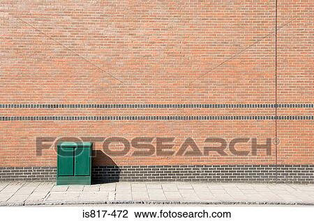 Stock Image - Junction box on a street. Fotosearch