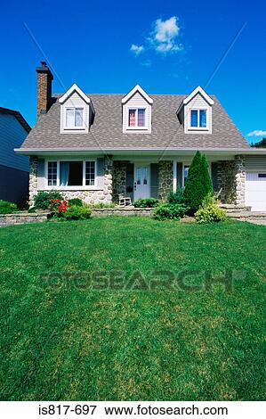 Luxury house and garden View Large Photo Image Stock Photo - Luxury house and garden. Fotosearch
