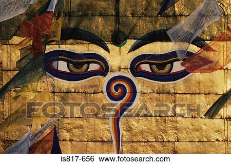 Painted face on wall View Large Photo Image Stock Photograph - Painted face on wall. Fotosearch