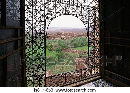 View of morocco from window View Large Photo Image Stock Image - View of morocco from window. Fotosearch
