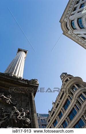 Stock Image - Buildings and monument london. Fotosearch