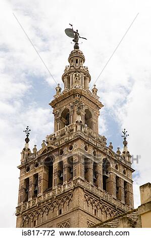 Giralda seville cathedral View Large Photo Image Stock Image - Giralda seville cathedral. Fotosearch