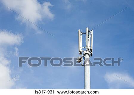 Mobile phone mast View Large Photo Image Stock Image - Mobile phone mast. Fotosearch
