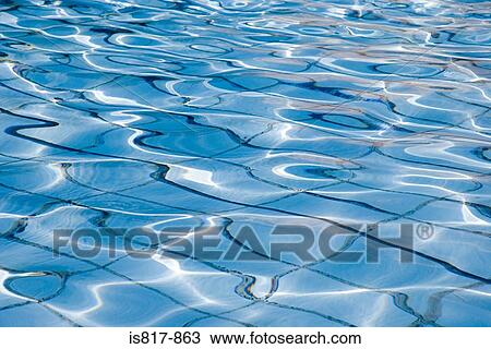 Stock Image - Pool of water. Fotosearch